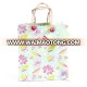 Luxury Pink Paper Bag With Handle For Jewelry